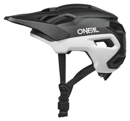 O'neal Trailfinder Evo Solid Black/White Mountain Bike Helmet