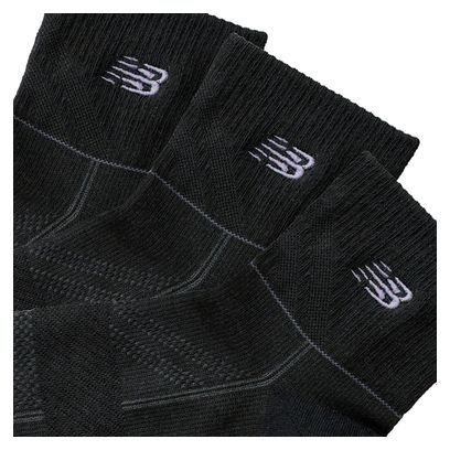 Socken (3 Paar) New Balance Running Repreve Schwarz