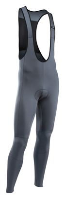 Northwave Active Gel Men's Long Cycling Shorts with Straps, Gray