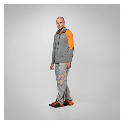 Polar Salewa NXT Hybrid 1/2 Zip Grigio/Arancione Uomo