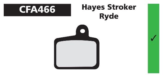PLAQUETTES HAYES STROKER RYDE EBC.