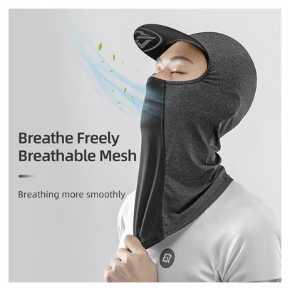 Cagoule Complet Protection Solaire Respirant  Balaclava avec Visière