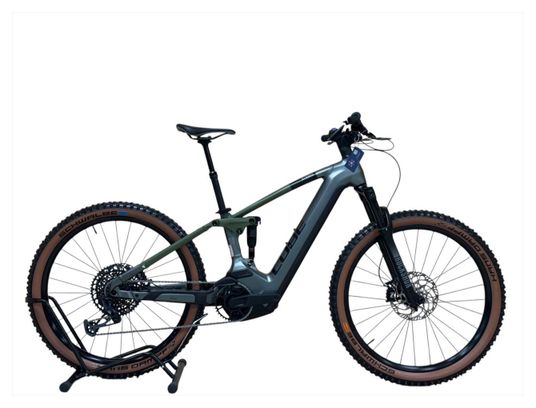 Produit reconditionné . Cube Stereo Hybrid 120 TM 750 SRAM GX 2024 . VTT électrique . Cube . très bon état
