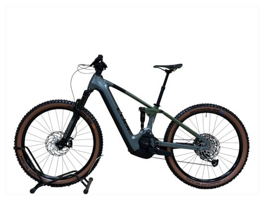 Produit reconditionné . Cube Stereo Hybrid 120 TM 750 SRAM GX 2024 . VTT électrique . Cube . très bon état