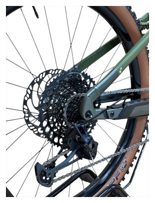 Produit reconditionné . Cube Stereo Hybrid 120 TM 750 SRAM GX 2024 . VTT électrique . Cube . très bon état