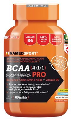 Food Supplement NamedSport BCAA 4: 1: 1 ExtremPRO 110 Tablets