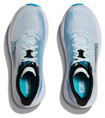 Scarpe da corsa Hoka Mach 6 blu/bianche da donna