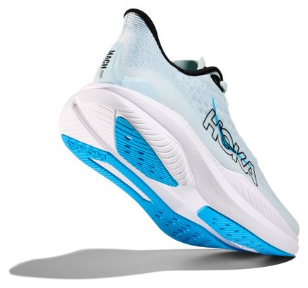 Scarpe da corsa Hoka Mach 6 blu/bianche da donna