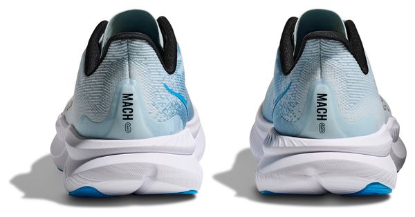 Scarpe da corsa Hoka Mach 6 blu/bianche da donna