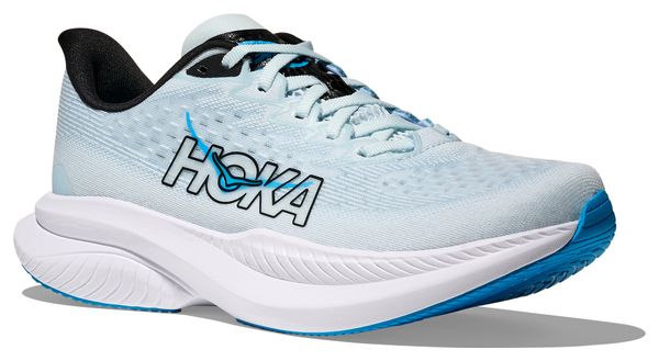 Scarpe da corsa Hoka Mach 6 blu/bianche da donna