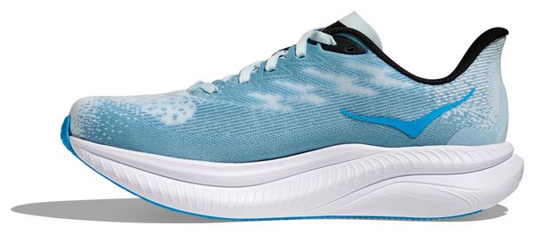 Scarpe da corsa Hoka Mach 6 blu/bianche da donna