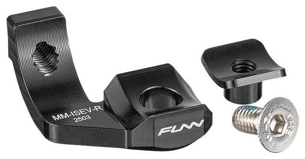 Adaptador Funn Mediator para freno/cambio Sram MatchMaker a cambio Shimano I-SPEC EV (derecho) Negro