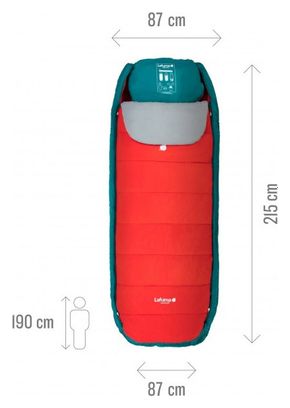 Lafuma Nunavüt Red Unisex Sleeping Bag