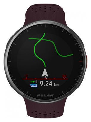Reloj Polar Pacer Pro GPS Otoño Granate