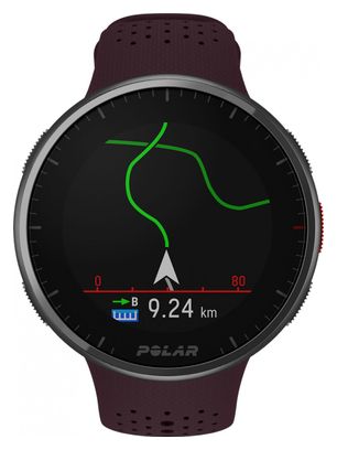 Montre GPS Polar Pacer Pro Bordeaux Autumn