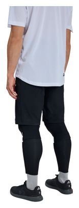 Pantalones cortos de ciclismo de montaña Poc Motion negros para hombre