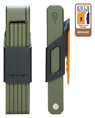 Lucchetto pieghevole Hiplok Switch 85 verde