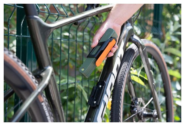 Lucchetto pieghevole Hiplok Switch 85 verde