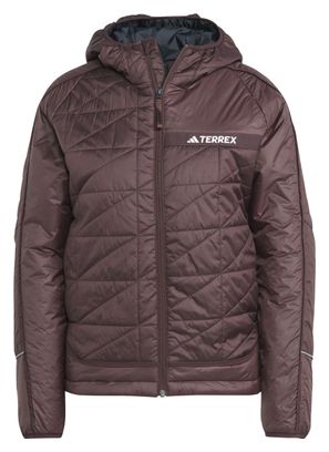 adidas Terrex Multi Insulated Women's Thermal Jacket Marrone