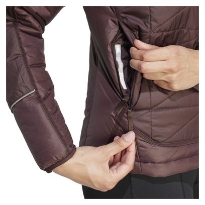 Veste Thermique Femme adidas Terrex Multi Insulated Marron