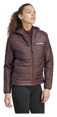 adidas Terrex Multi Insulated Women's Thermal Jacket Marrone