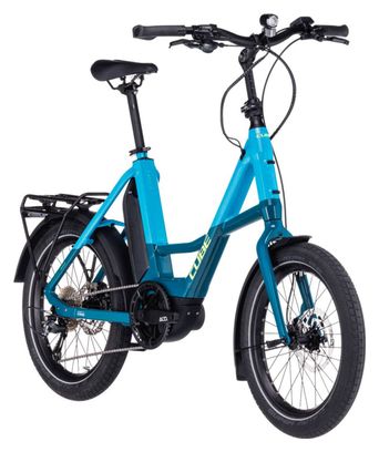 Producto Reacondicionado - Cube Compact Sport Hybrid 500 Shimano Tiagra 10V 500 Wh 20'' Azul 2023 Bicicleta Eléctrica de Ciudad