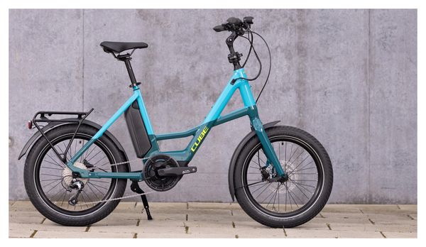 Gereviseerd product - Cube Compact Sport Hybrid 500 Shimano Tiagra 10V 500 Wh 20'' Blauw 2023 Elektrische Stadsfiets