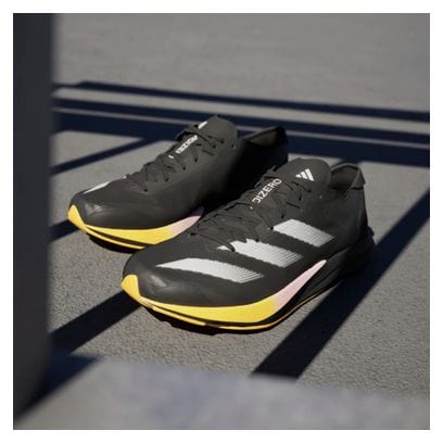 Adidas Adizero Adios 8 Shoes Black Rose Orange Homme