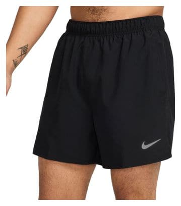 Pantaloncini da uomo Nike Dri-Fit Challenger 5in Black 2-in-1