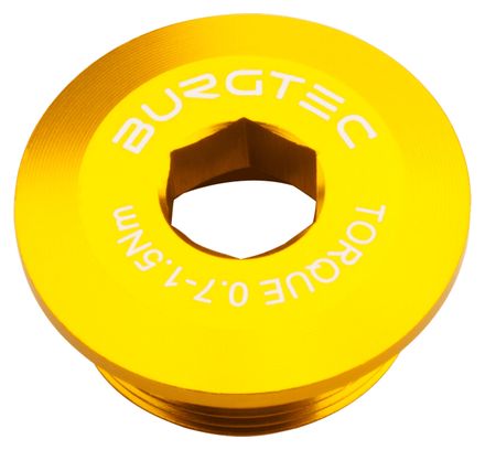 Vite autoestrattiva per movimento centrale Burgtec Shimano per pedivelle Shimano XTR/XT/SLX/LX/Deore/Saint/Zee/E-Bike Burgtec Bullion Gold