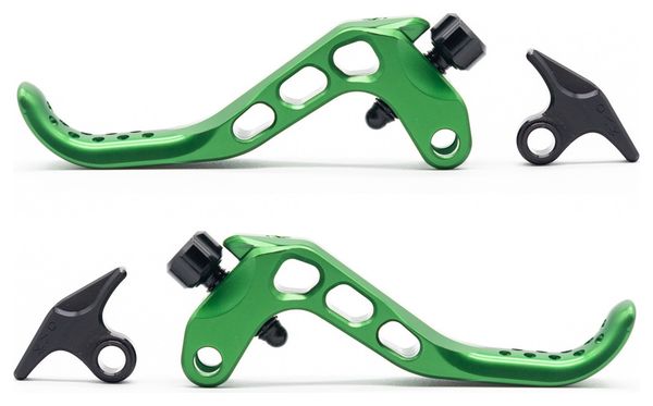 Leviers de Frein OAK Blade pour Shimano Vert