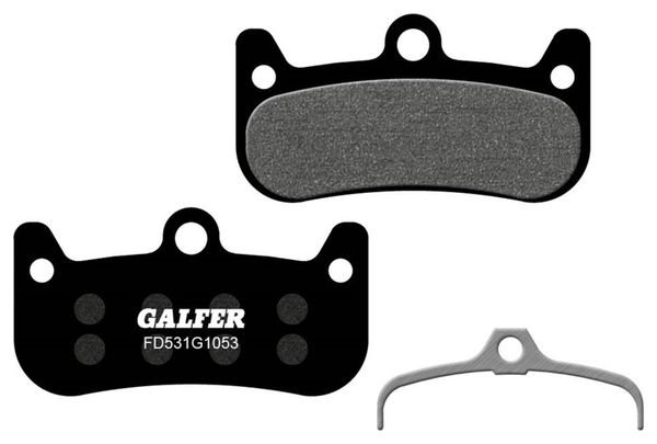 Galfer FD531 G1053 Pastillas de freno semimetálicas de alto rendimiento para frenos de disco Formula Cura 4