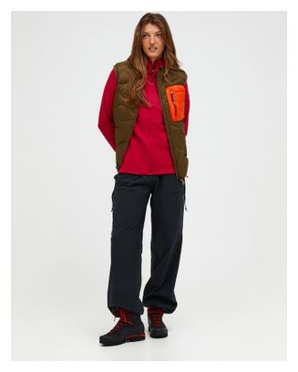Piumino Peak Performance Helium Utility Down Donna Arancione Senza Maniche