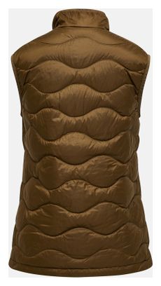 Piumino Peak Performance Helium Utility Down Donna Arancione Senza Maniche