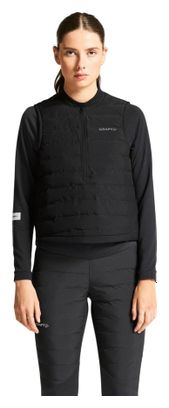 Dames Craft SubZ Zwart Mouwloos 1/2 Zip Vest
