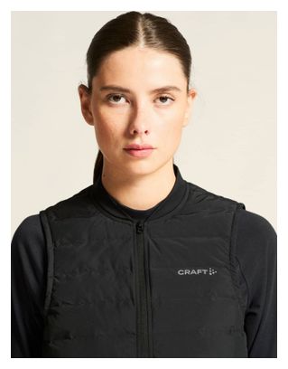 Dames Craft SubZ Zwart Mouwloos 1/2 Zip Vest