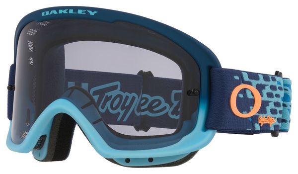 Gafas de MTB Oakley O-Frame 2.0 PRO MTB Troy Lee Designs Azul marino/Transparente/Gris claro/Ref.: OO7117-29