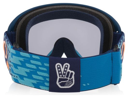 Gafas de MTB Oakley O-Frame 2.0 PRO MTB Troy Lee Designs Azul marino/Transparente/Gris claro/Ref.: OO7117-29