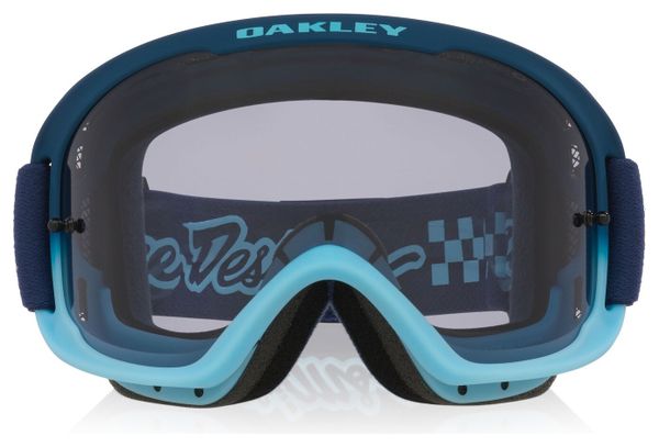 Gafas de MTB Oakley O-Frame 2.0 PRO MTB Troy Lee Designs Azul marino/Transparente/Gris claro/Ref.: OO7117-29