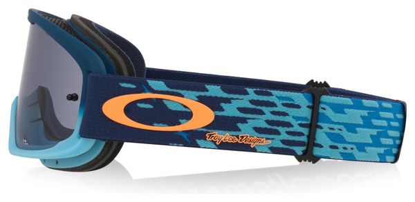 Gafas de MTB Oakley O-Frame 2.0 PRO MTB Troy Lee Designs Azul marino/Transparente/Gris claro/Ref.: OO7117-29