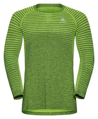 Maillot Manches Longues Odlo Essential Seamless Vert