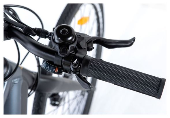 Moma Bikes E-ROAD PRO 28, Equipped Full Shimano, 8 Vitesses, Freins à disques Hydrauliques, Bat. Ion Lithium intégrée et amovible de 36V 10Ah
