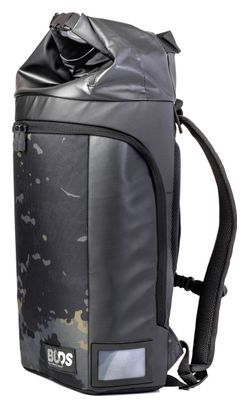 Buds City Bag Race Rucksack Schwarz / Camo