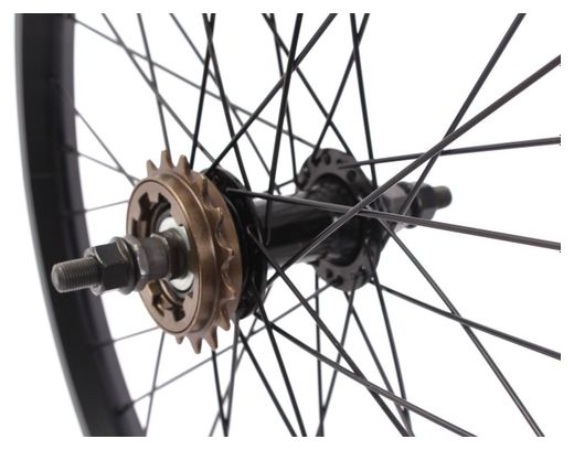 BMX Roue Arriere MVP Noir 20  14mm S/B KHEbikes