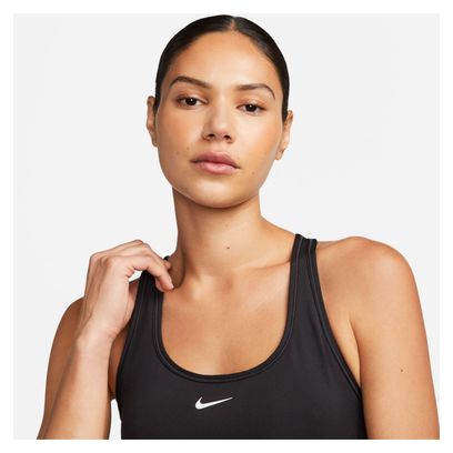 Nike Swoosh Light Support Bra Schwarz