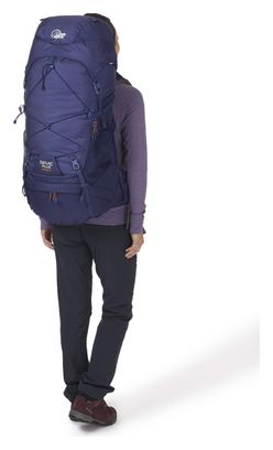 Mochila de senderismo para mujer Lowe Alpine Sirac Plus ND50L Azul