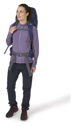 Mochila de senderismo para mujer Lowe Alpine Sirac Plus ND50L Azul
