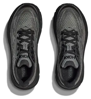 Zapatillas de Running Hoka Clifton 9 Youth Negras Niño