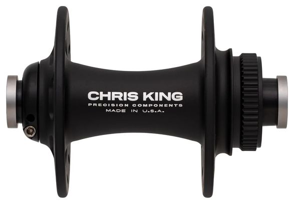 Chris King R45D Front Hub | 24 Holes | 12x100 mm | CenterLock | Matte Black