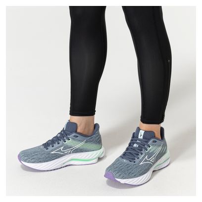 Zapatillas de Running para Mujer Mizuno Wave Inspire 21 Azul/Verde